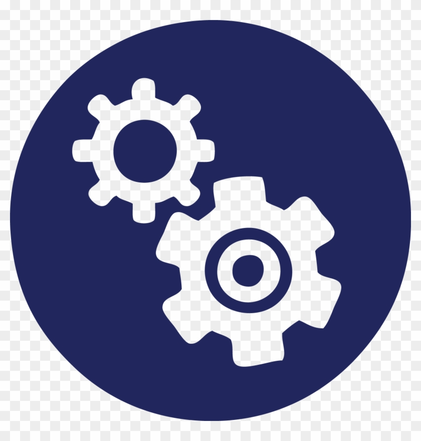 Gears Icon Gears In Circle, HD Png Download 1558x1558(506574