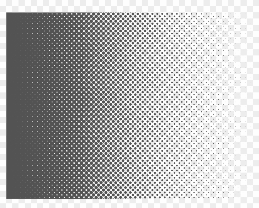 Vector Black And White Stock Fading Dots Png Gradients, Transparent Png