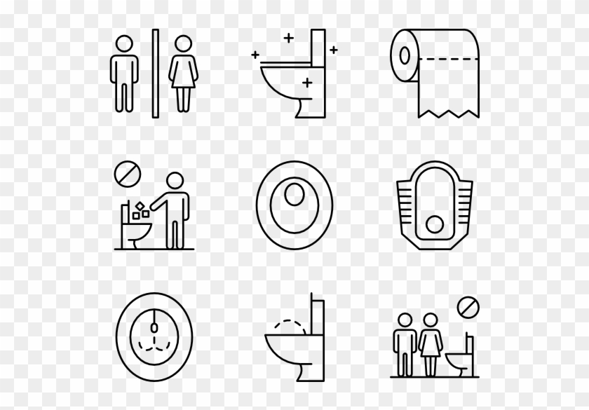 Toilet - Icon Wc Jongkok, HD Png Download - 600x564(#508506) - PngFind