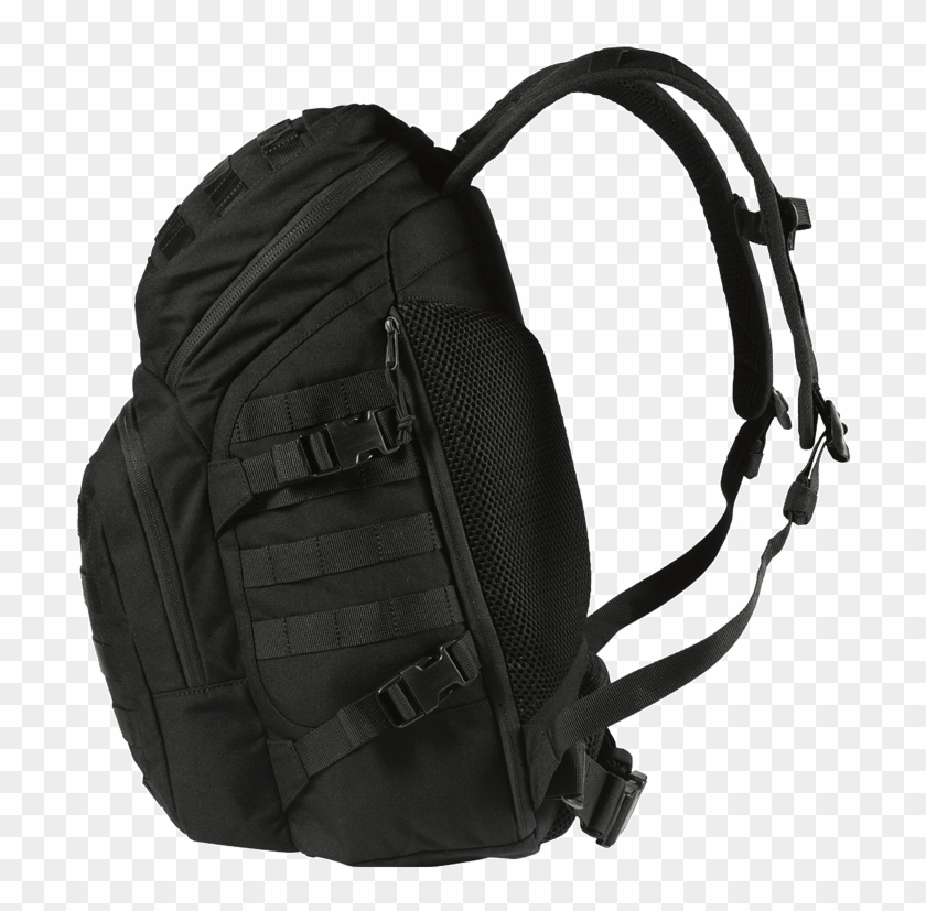 Black Backpack Png High-quality Image - Side Of Backpack Transparent