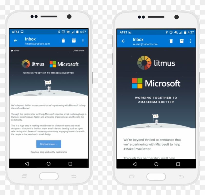 Email Rendering In The Outlook Android App Before And App Design Support Hd Png Download 1000x905 Pngfind Email Rendering In The Outlook Android App Before And App Design Support Hd Png Download 1000x905 Pngfind