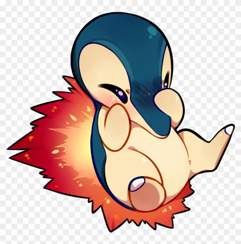 sleeping cyndaquil