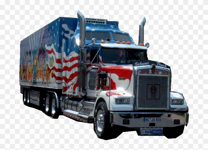 Camion Americain Png Beau Camion Transparent Png 686x525 Pngfind