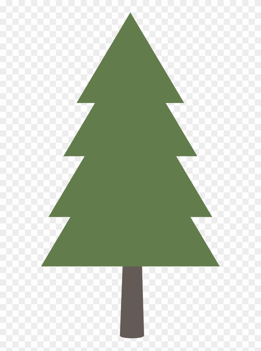 Download Clipart Trees Woodland - Christmas Tree Shape Vector, HD ...