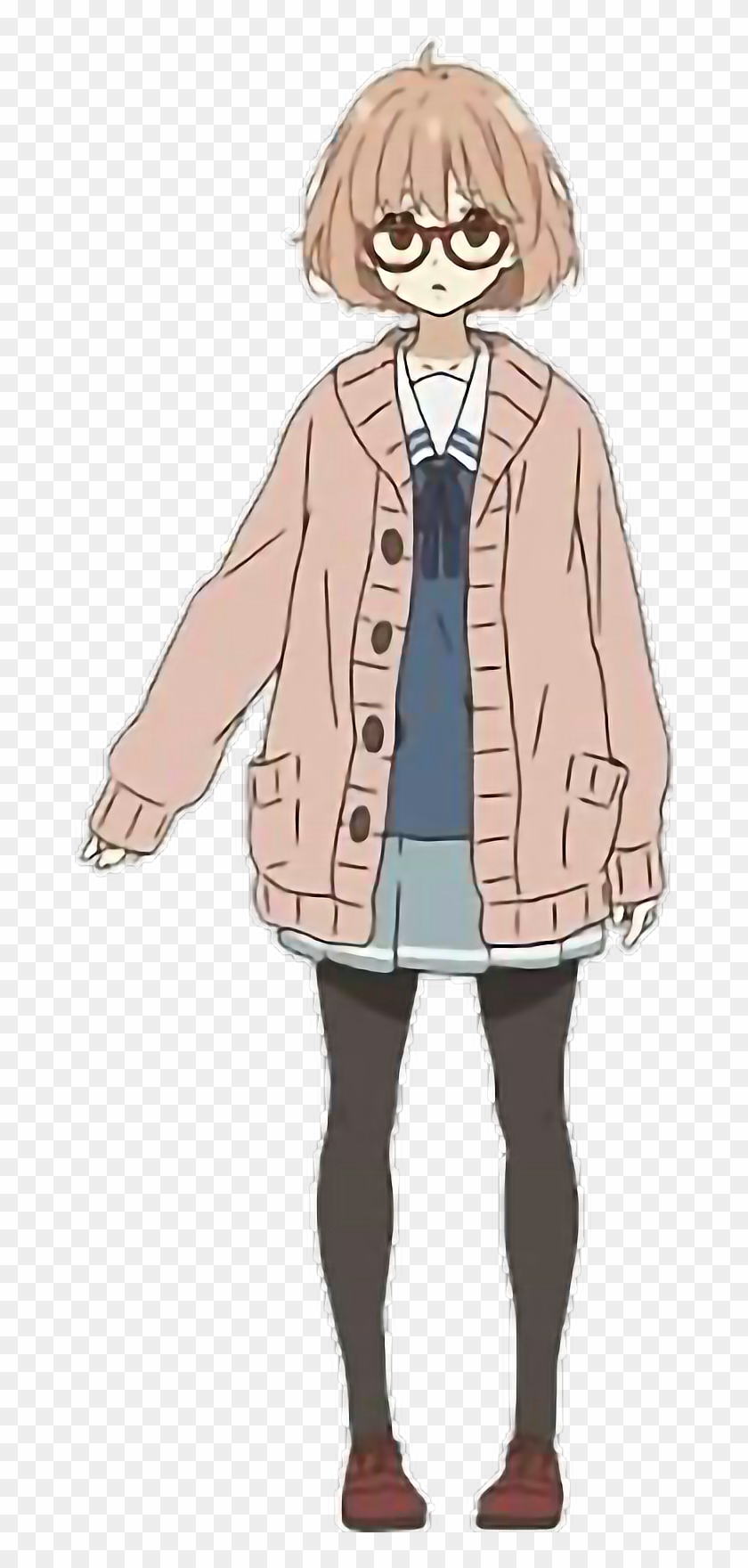 Download imagens Kyoukai no Kanata, Mirai Kuriyama, retrato, manga