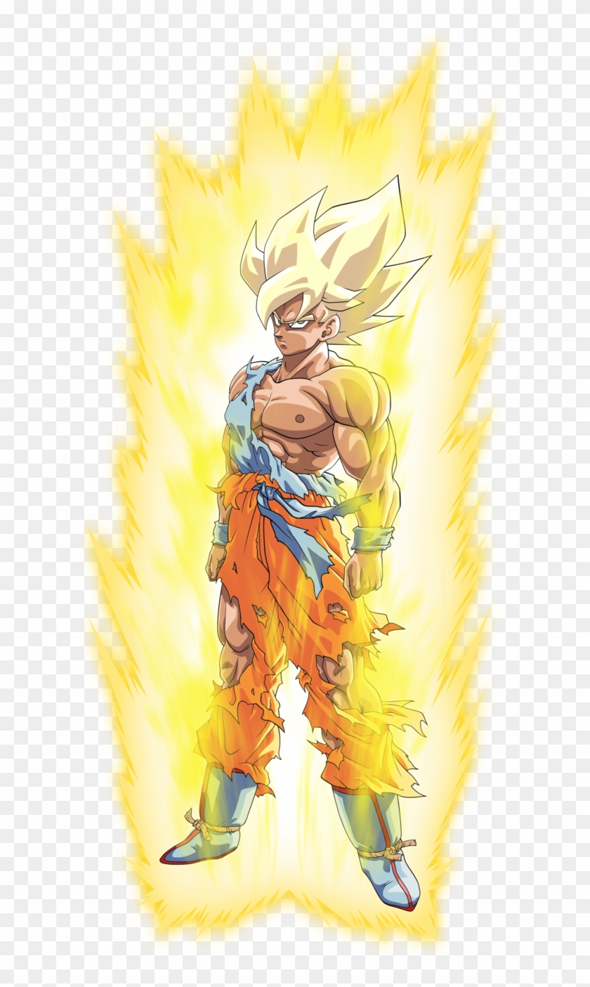 Goku Super Saiyan Namek , Png Download - Goku Ssj Frieza Saga