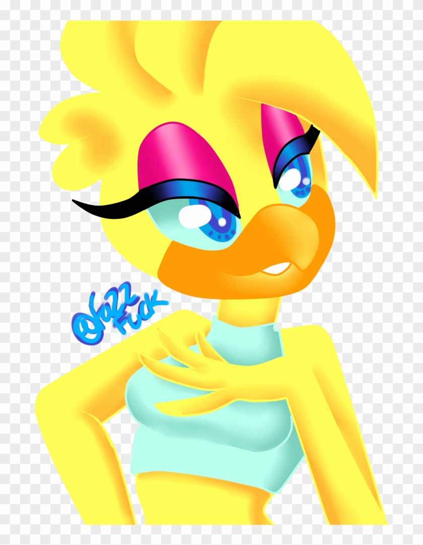 Fnaf 4 Chica Png Black And White Download - Fnaf Withered Chica