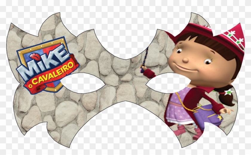Mike Knight Free Printable Masks And Helmet - Mike The Knight, HD Png ...