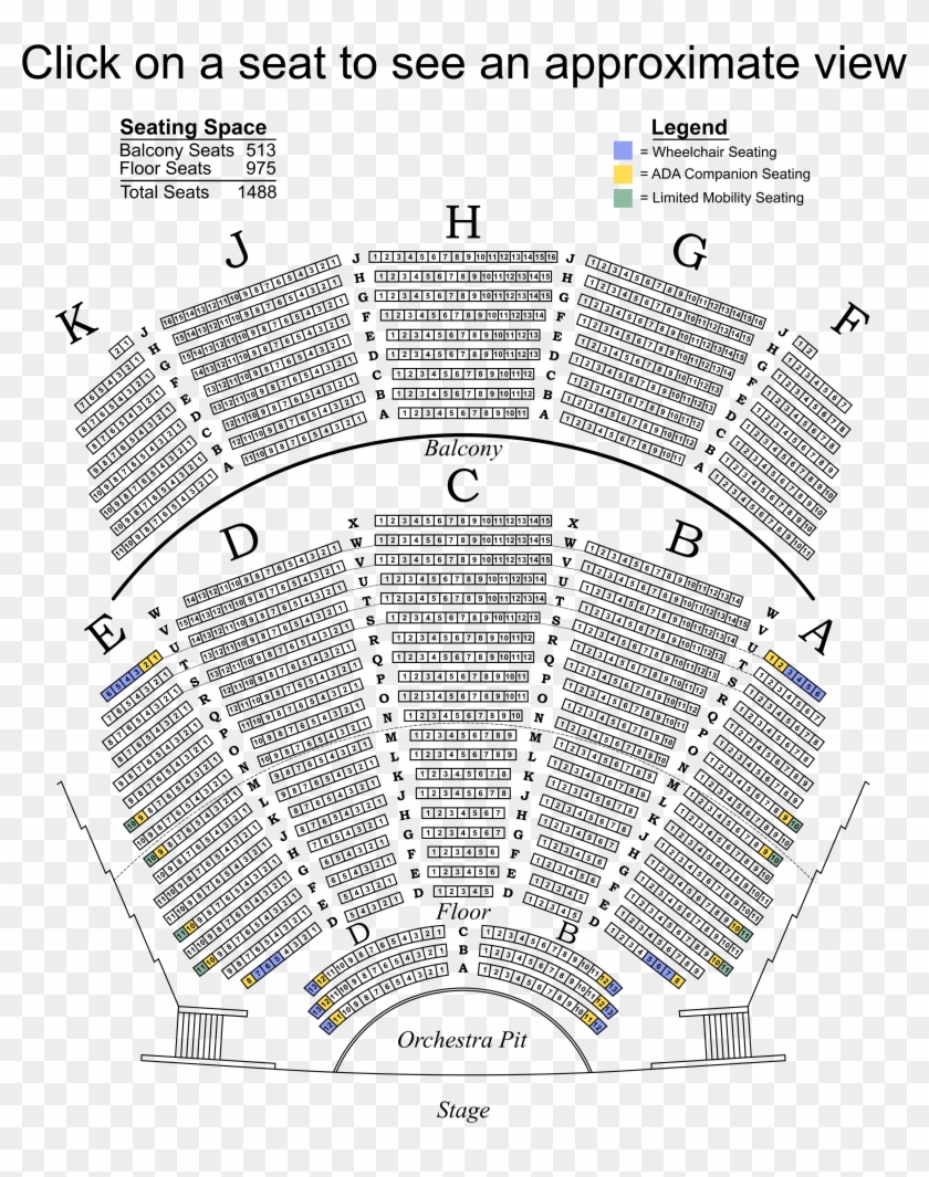 Broadway Seating Chart