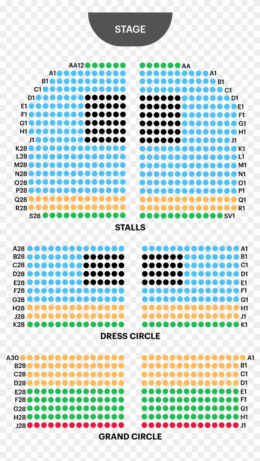 Canberra Theatre Seating Chart