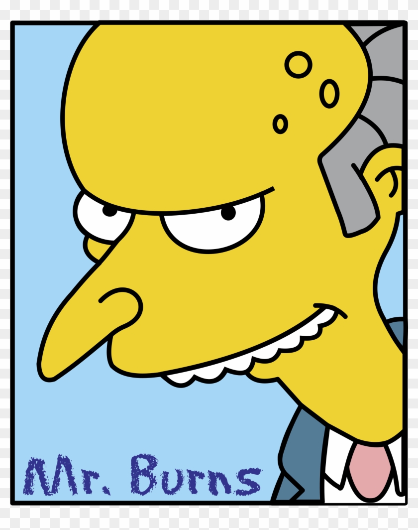 Simpsons Mr Burns Logo Png Transparent Mr Burns Png Download 2400x2400 Pngfind