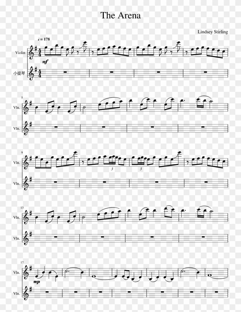 The Arena - Lindsey Stirling - 90's X Men Theme Song Sheet Music, HD Png Download - 827x1169(#5068995) - PngFind The Arena - Lindsey Stirling - 90's X Men Theme Song Sheet Music, HD Png Download - 827x1169(#5068995) - PngFind