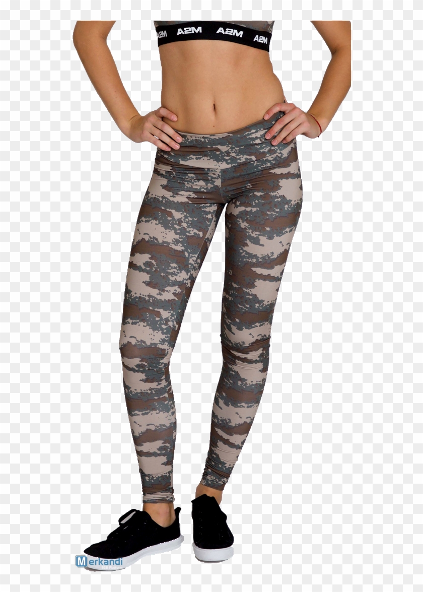 A2m Usa Army Camo Leggings Picture - Tights, HD Png Download - 571x1110 ...