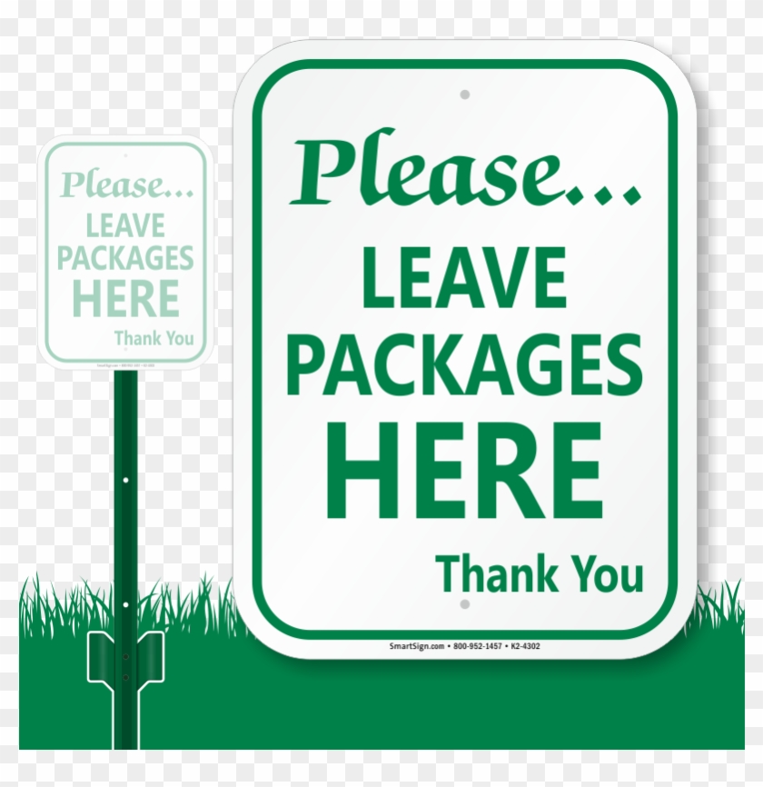 Package Sign Png Download Image - Please Leave Parcel Here, Transparent Png  - 800x800(#5076560) - PngFind