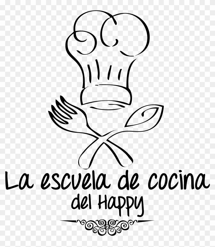 Escuela De Cocina Del Happy Yoga - Logo Para Una Escuela De Cocina, HD