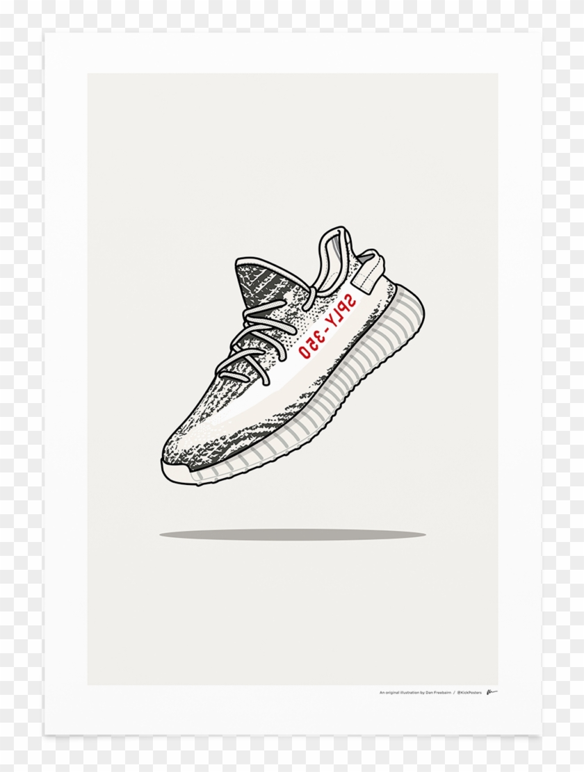 drawings of yeezys