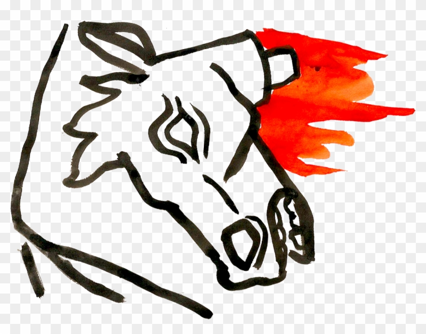 Severed Horse Head In Your Bed Sketch, HD Png Download 1380x851