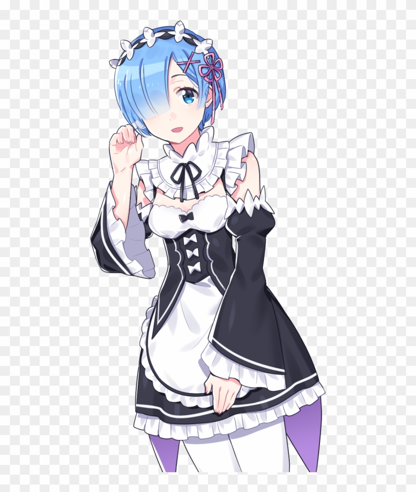 Rem Re Zero Kara Hajimeru Isekai Seikatsu Re Zero Rem Transparent Hd Png Download 600x937 Pngfind