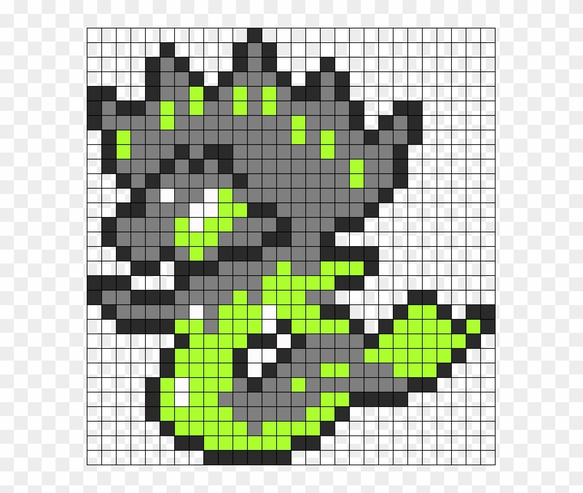 Zygarde Perler Bead Pattern / Bead Sprite - Pixel Art Pokemon Rayquaza, HD Png Download ...