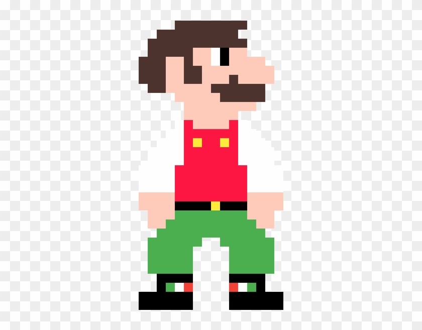 Noot Mario 8 Bit Png Transparent Png 576x1152 Pngfind