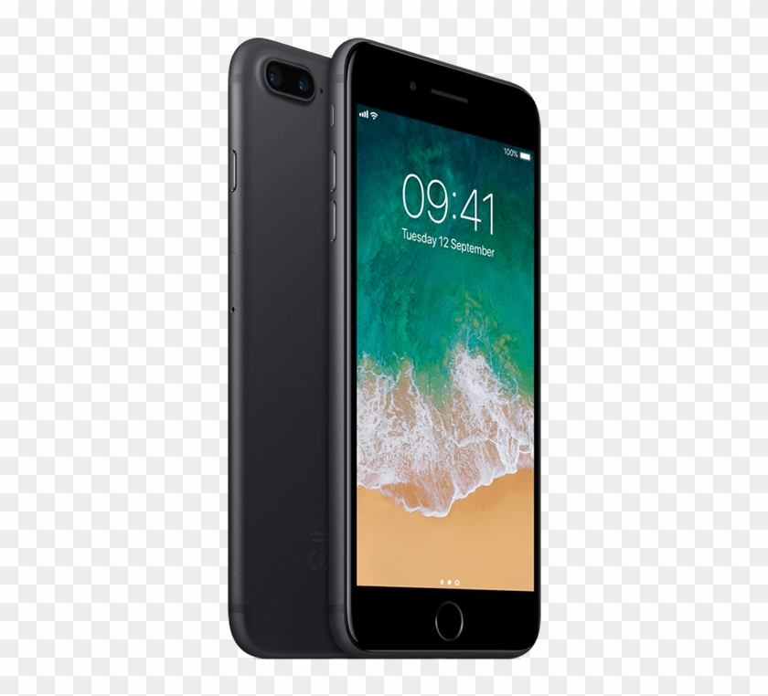 Iphone 7 Plus - Iphone 7 Plus Black, HD Png Download - 874x874(#5099656