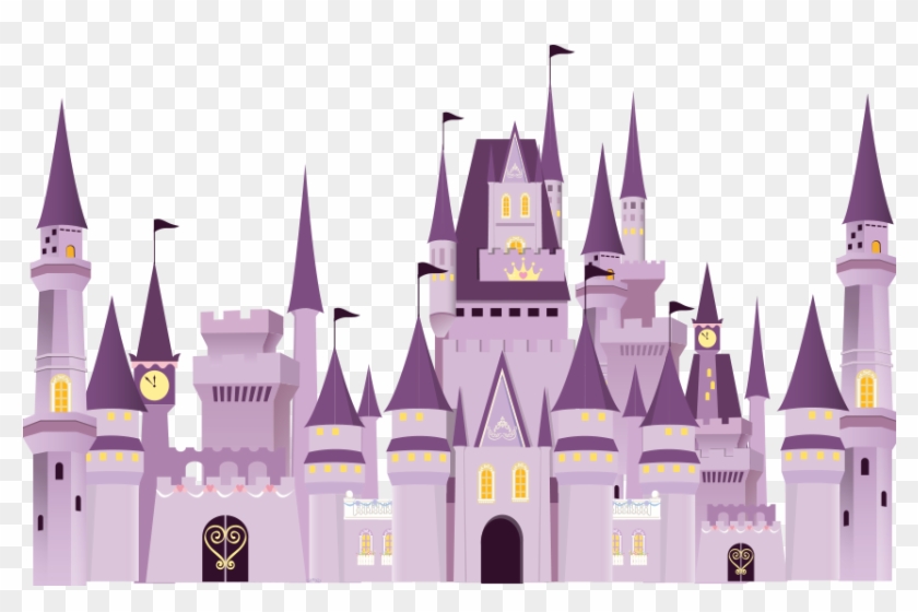 Disney Castle Cartoon - Cartoon Walt Disney Castle, HD Png Download -  935x694(#510506) - PngFind