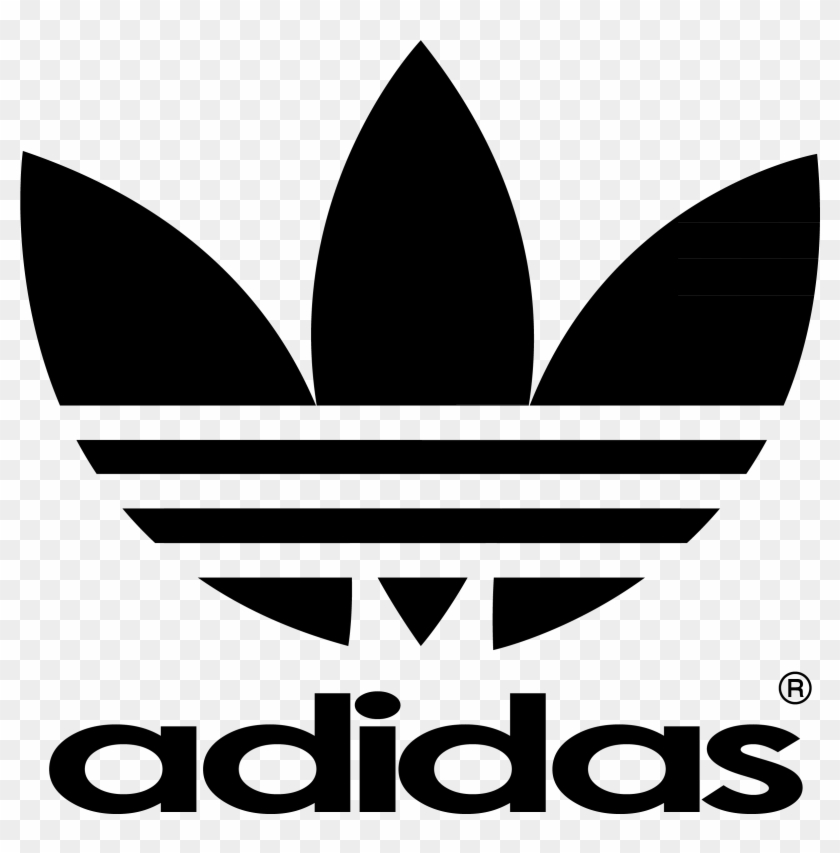 White Adidas Logo Png, Transparent Png - 2390x2457(#514890)
