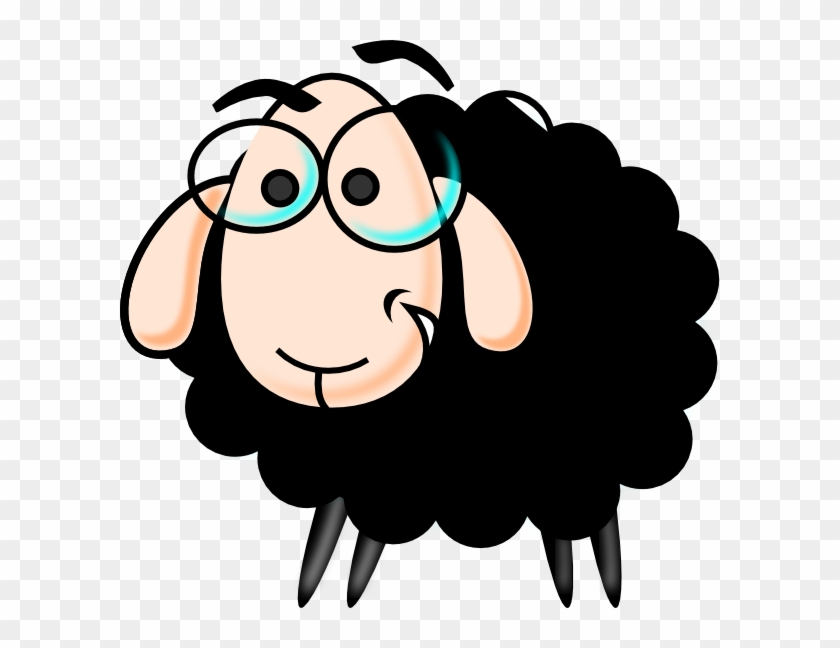 Funny Sheep No Shadow Clip Art - Funny Sheep Clipart, HD Png Download -  600x568(#519181) - PngFind