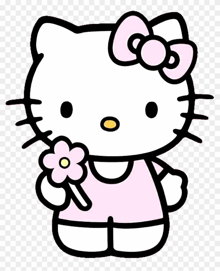 Hello Kitty Head Clipart In Png File - Hello Kitty Para Colorear
