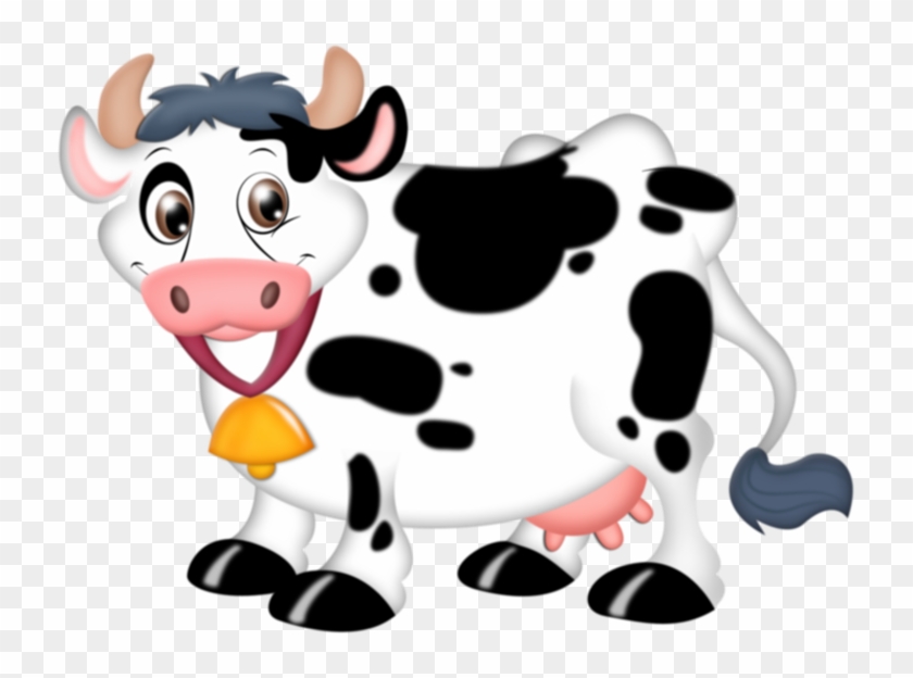 Cartoon Cow Png - Tubes Animaux De La Ferme, Transparent Png -  735x544(#5113305) - PngFind