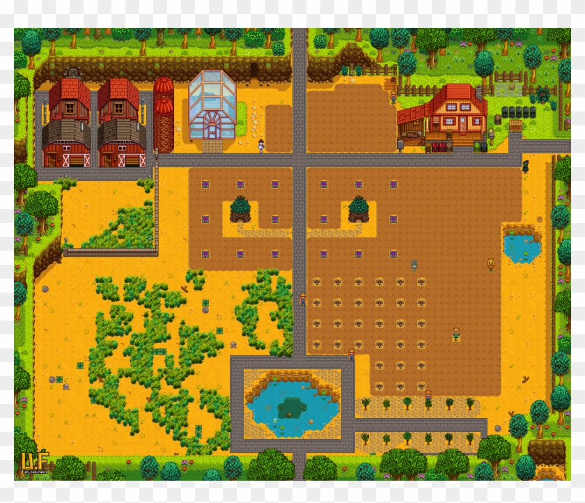 I've Just Spend 2 Ingame Days To Plant 1125 Blueberry Stardew Valley