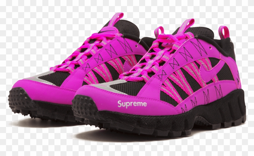 nike x supreme fire pink