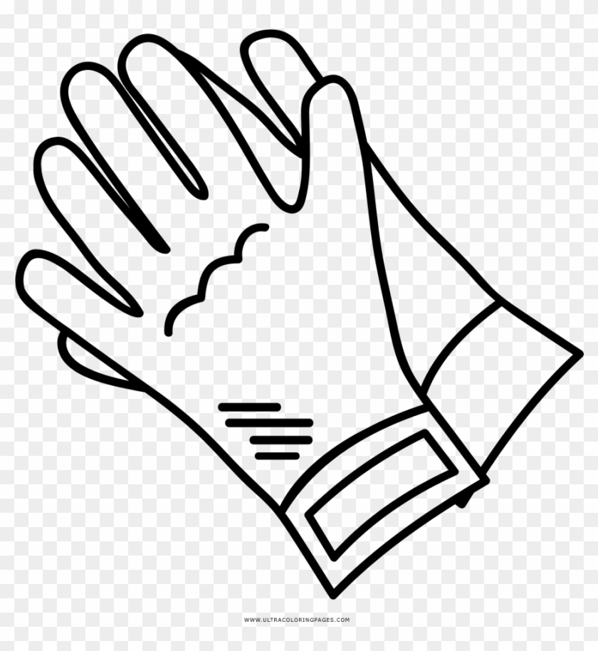 Dibujo De Guantes Para Colorear - Guantes De Seguridad Dibujos, HD Png  Download - 1000x1000(#5154653) - PngFind