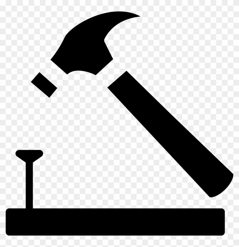 photo Hammer Silhouette Transparent Background png file svg hammer and nail