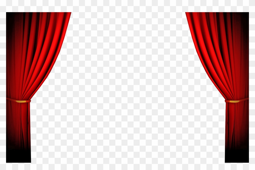 Cortinas Em Png - Cortinas De Teatro Grande, Transparent Png - 1600x992