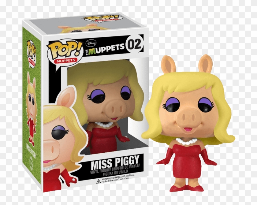 Fun2620 Muppets Miss Piggy Pop Vinyl - Funko Pop Miss Piggy, HD Png  Download - 700x590(#5183510) - PngFind