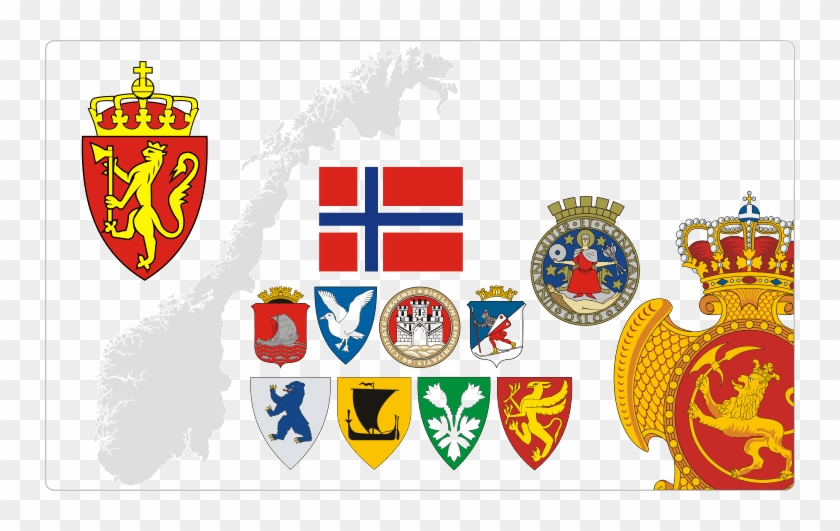 Norway Clipart Norwegian Flag Norway Coat Of Arms Hd Png Download 750x451 Pngfind