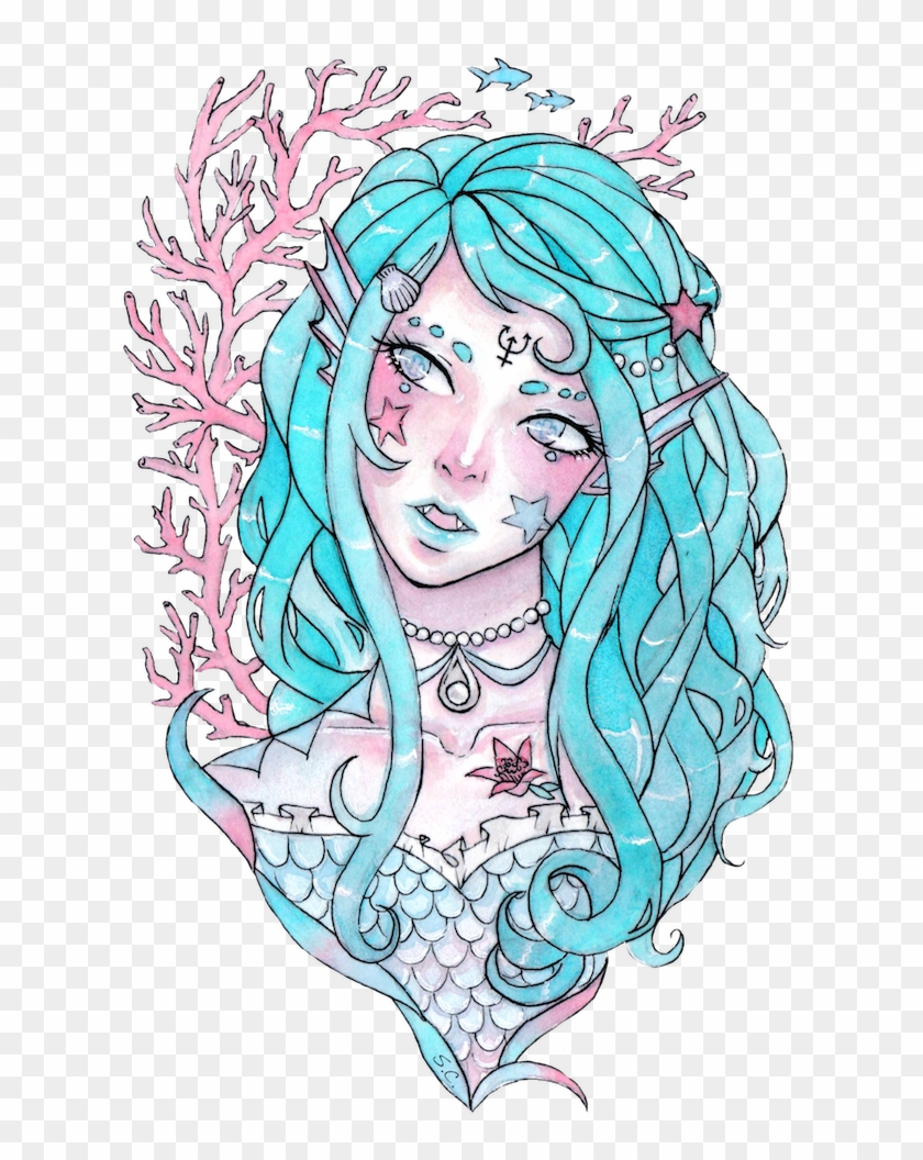Aqua My Art Libra Girl Drawing Hd Png Download 653x1000 5190326 Pngfind