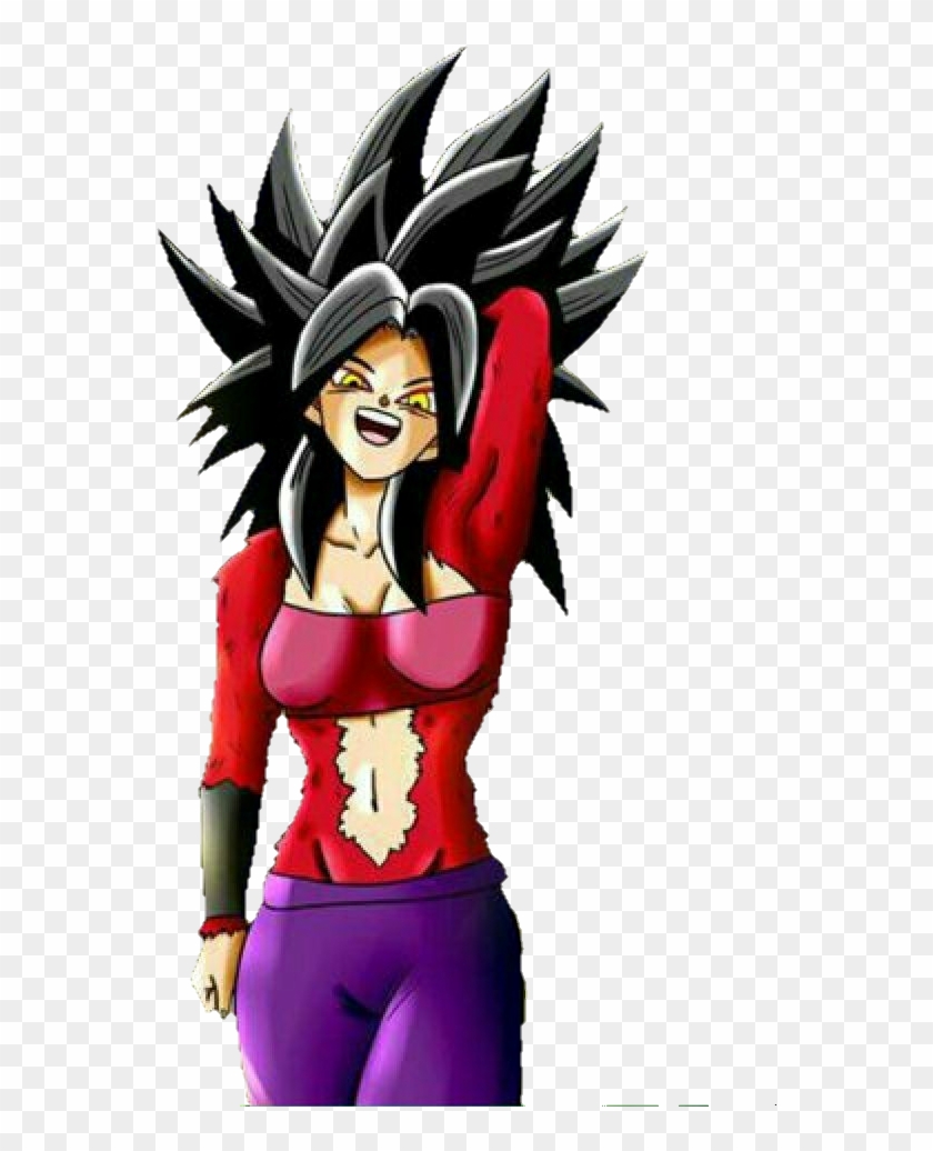 Caulifla Sticker - Super Saiyan 4 Caulifla, HD Png Download.