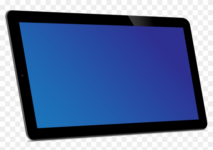 Tablet Ipad Screen Computer Touch Blue タブレット 画像 フリー Hd Png Download 960x648 Pngfind