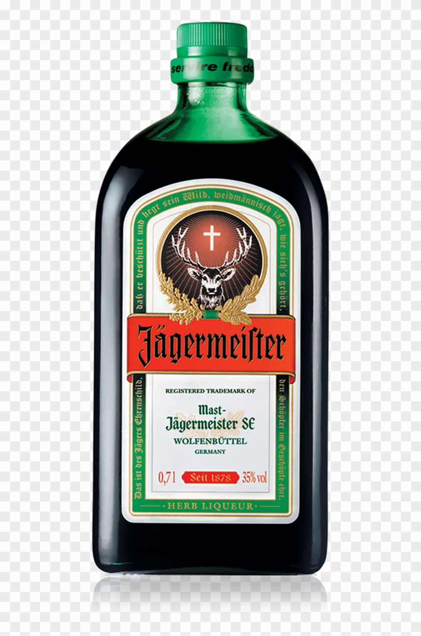Jägermeister Bottle - Jagermeister Png, Transparent Png - 500x1200