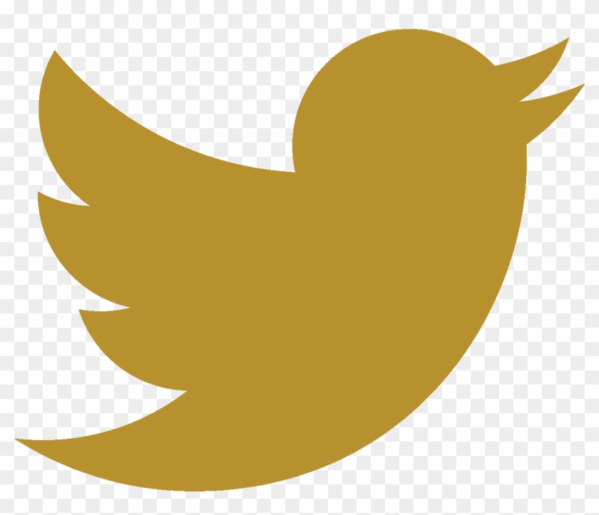 Golden Twitter Logo Png Png Download Twitter Logo Red Png