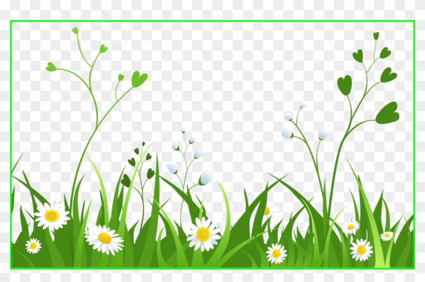 Download Svg Library Download Inspiring Grass Outline Border Daisy Background Png Clipart Transparent Png 908x560 5211055 Pngfind