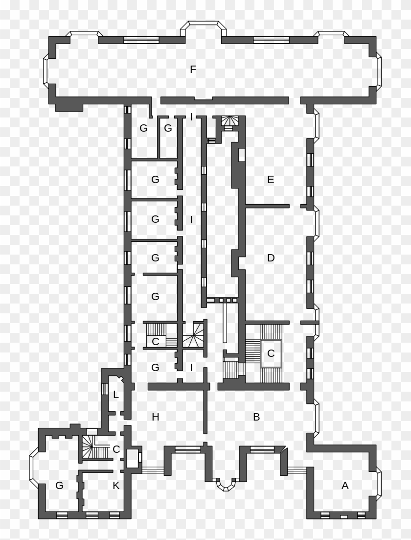First Floor Bramshill House Drawing Stratfield Saye House Layout Hd Png Download 725x1023 5211580 Pngfind