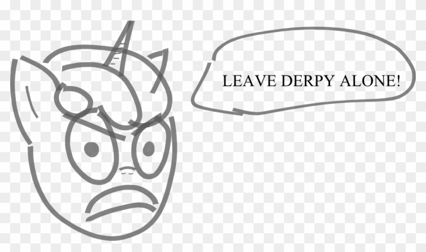 Leave Derpy Alone Face Clothing Black And White Mammal Drawing Hd Png Download 1074x585 5216979 Pngfind - derpy pug roblox