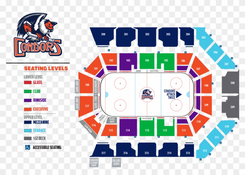 Rabobank Seating Chart