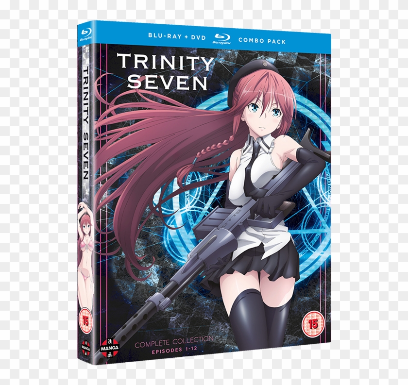 Complete Season Collection Blu-ray/dvd Combo Pack - Trinity Seven Anime Cover, HD Png Download - 530x795(#5236612) - PngFind Complete Season Collection Blu-ray/dvd Combo Pack - Trinity Seven Anime Cover, HD Png Download - 530x795(#5236612) - PngFind