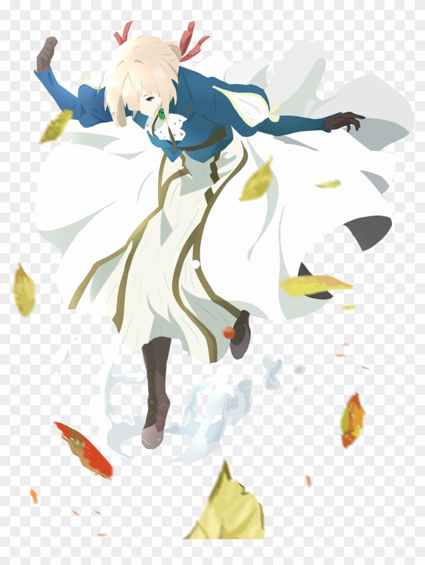 picture Violet Evergarden Chibi Figure water hd png download 2450x3268