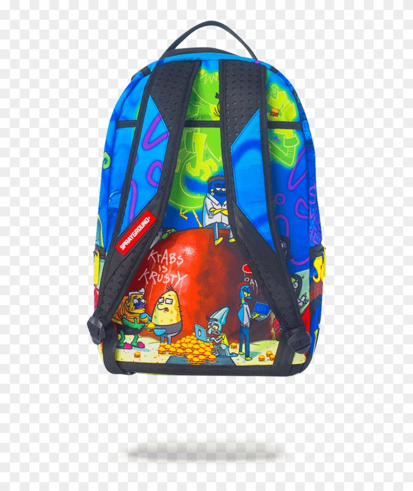 Our Sprayground Backpack Spongebob Pineapple Party, HD Png Download - 802x1023(#5268785) - PngFind