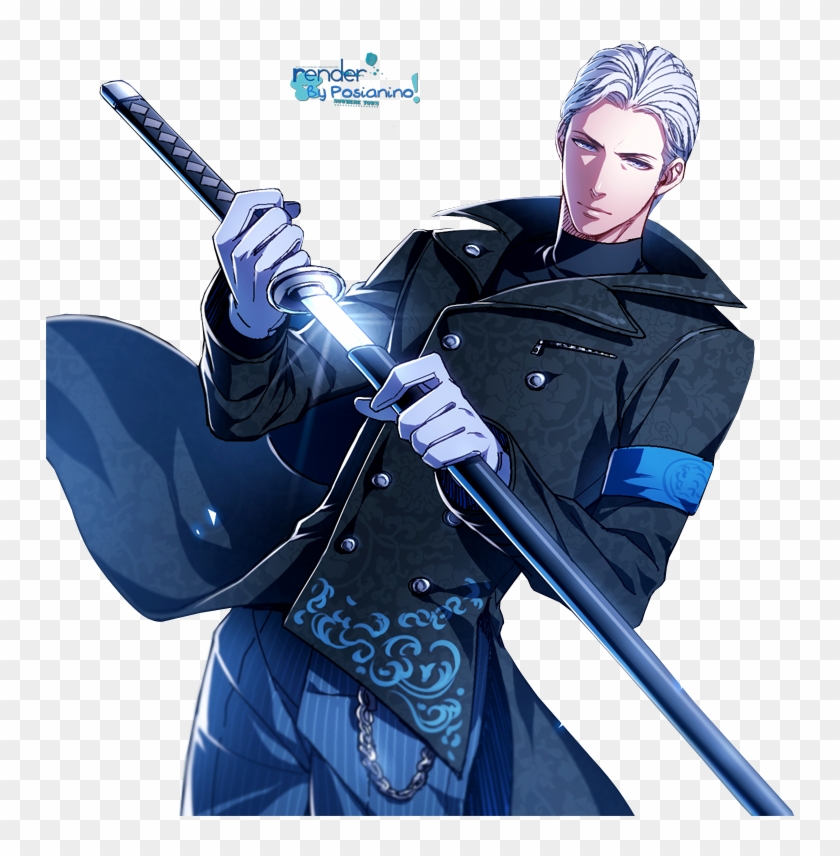 Vergil Bayonetta, Vergil Dmc, Dante Devil May Cry - Vergil Devil May Cry  Render, HD Png Download - 750x776(#5278730) - PngFind